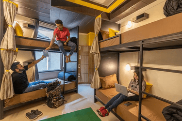 Hostel dorm room