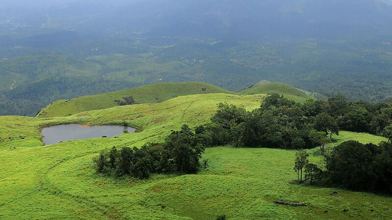 View from the peak during monsoons